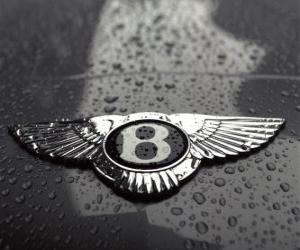 Puzzle Μπέντλει λογότυπο, Βρετανός κατασκευαστής αυτοκινήτων, Bentley